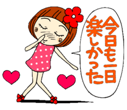 Castor bean-chan 10 sticker #7830050