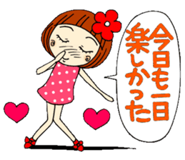 Castor bean-chan 10 sticker #7830050