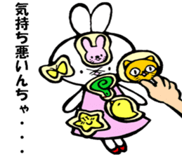 Plush Toy Usako sticker #7830313