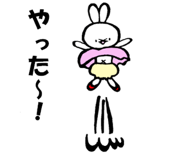 Plush Toy Usako sticker #7830320