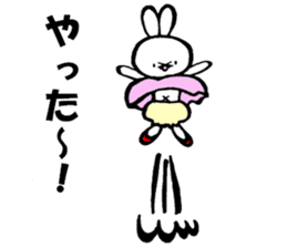 Plush Toy Usako sticker #7830320