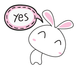 Sugar 3: the fun Bunny sticker #7830345