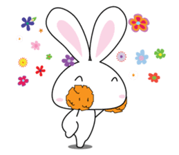 Sugar 3: the fun Bunny sticker #7830362