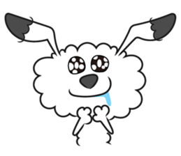 Cloudog MOFUMOFU sticker #7830536