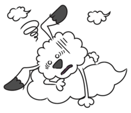 Cloudog MOFUMOFU sticker #7830550