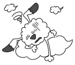 Cloudog MOFUMOFU sticker #7830550