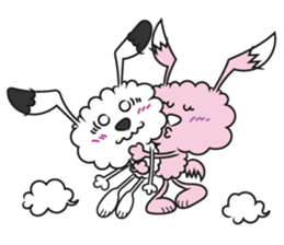 Cloudog MOFUMOFU sticker #7830554