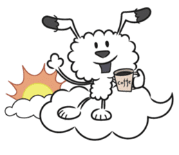 Cloudog MOFUMOFU sticker #7830560