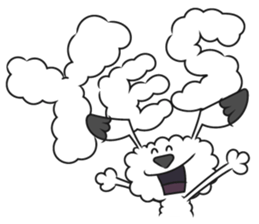 Cloudog MOFUMOFU sticker #7830568