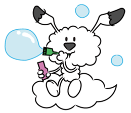 Cloudog MOFUMOFU sticker #7830571