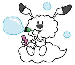 Cloudog MOFUMOFU sticker #7830571