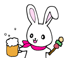 Animals in the woods sticker #7830575