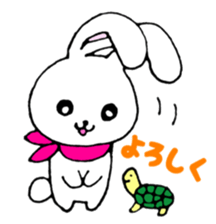 Animals in the woods sticker #7830577