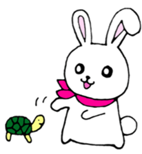 Animals in the woods sticker #7830578