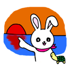 Animals in the woods sticker #7830580