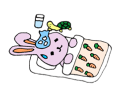 Animals in the woods sticker #7830586