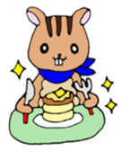 Animals in the woods sticker #7830590