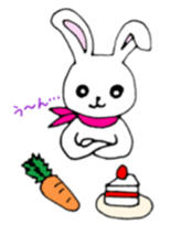 Animals in the woods sticker #7830591