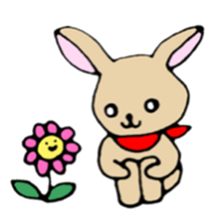 Animals in the woods sticker #7830593