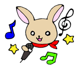 Animals in the woods sticker #7830595