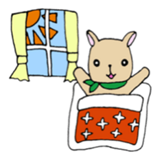 Animals in the woods sticker #7830603