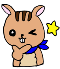 Animals in the woods sticker #7830606