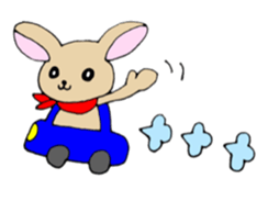 Animals in the woods sticker #7830609