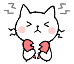 Nice and cute kitty sticker #7830979