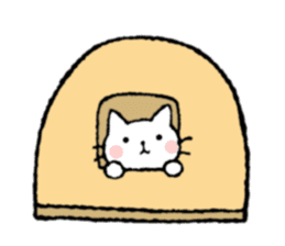 Nice and cute kitty sticker #7830986