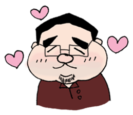 Gorilla father sticker #7831397