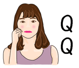 Headstrong girl sticker #7831467