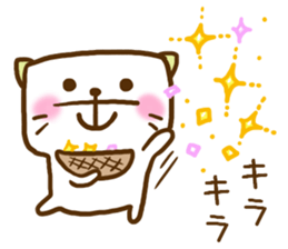 Okayama dialect held up every day sticker #7831739