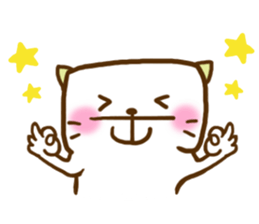 Okayama dialect held up every day sticker #7831741