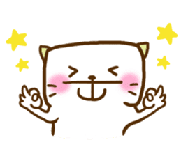 Okayama dialect held up every day sticker #7831741