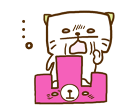 Okayama dialect held up every day sticker #7831755