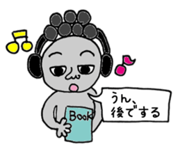 Issy-kun balloon Hen sticker #7831782