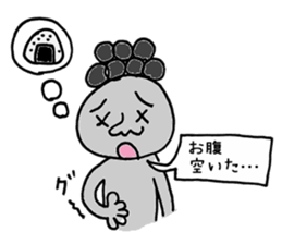 Issy-kun balloon Hen sticker #7831787