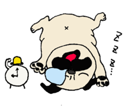 Pug Friend sticker #7832858