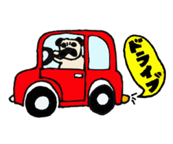 Pug Friend sticker #7832861
