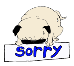 Pug Friend sticker #7832872