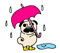 Pug Friend sticker #7832873