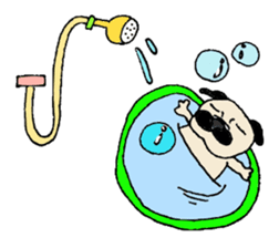 Pug Friend sticker #7832874