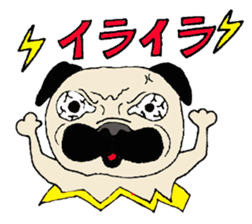 Pug Friend sticker #7832877