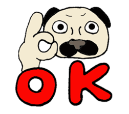 Pug Friend sticker #7832889