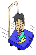 Romance gray  HIDEPON sticker #7833058