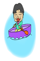 Romance gray  HIDEPON sticker #7833068