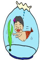 Romance gray  HIDEPON sticker #7833075