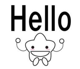 Enjoy the English Large Font sticker #7833494