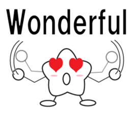 Enjoy the English Large Font sticker #7833511