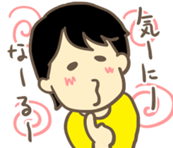 Hot&Cool fandom Japanese girls sticker #7833627